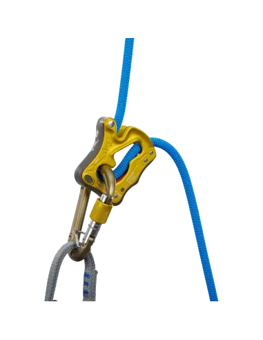 Belay device Climbing Technology Click Up Kit Mustard Yellow
