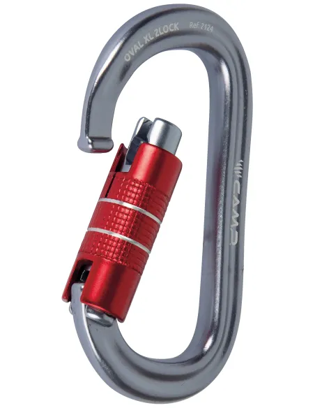 Climbing carabiner Camp Oval XL 2Lock