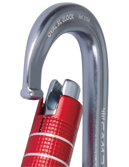 Climbing carabiner Camp Oval XL 2Lock