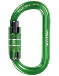 Carabiner Camp Oval XL 2Lock Green