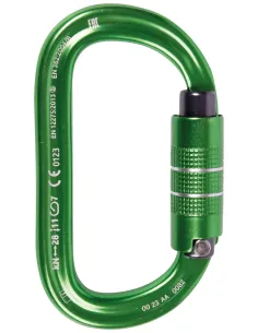 Carabiner Camp Oval XL 2Lock Green 2