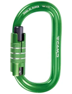 Carabiner Camp Oval XL 3Lock Green