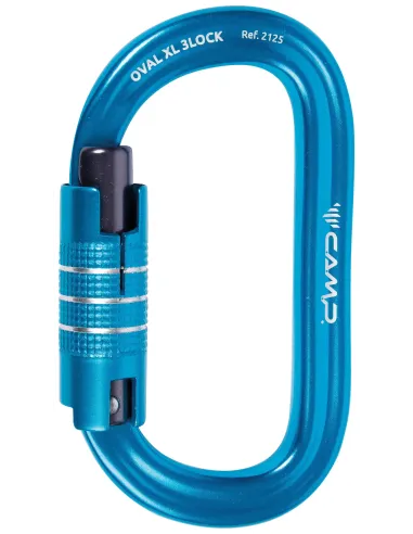 Karabinek Camp Oval XL 3Lock Blue