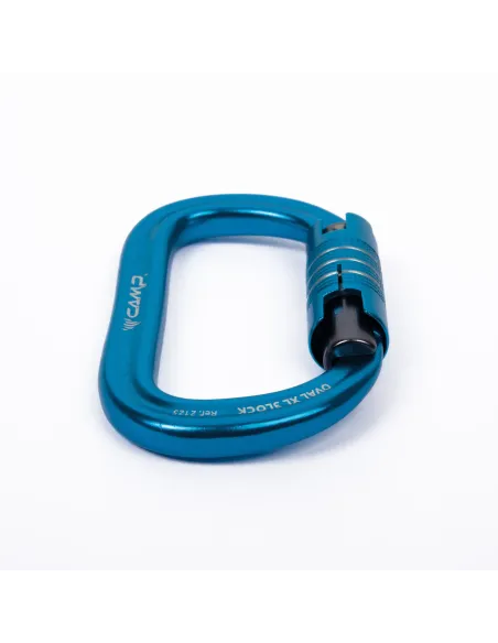 Karabinek Camp Oval XL 3Lock Blue Karabinek Camp Oval XL 3Lock Blue