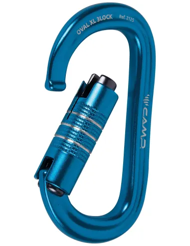 Karabinek Camp Oval XL 3Lock Blue