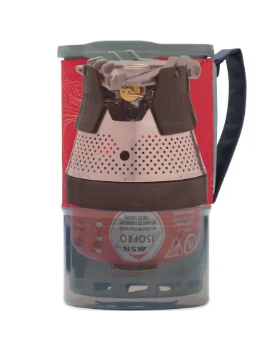Kuchenka z garnkiem MSR WindBurner Personal Stove System Red 1L