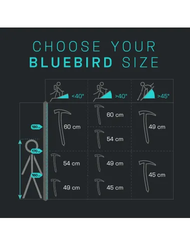 Ice axe Blue Ice Bluebird 54cm
