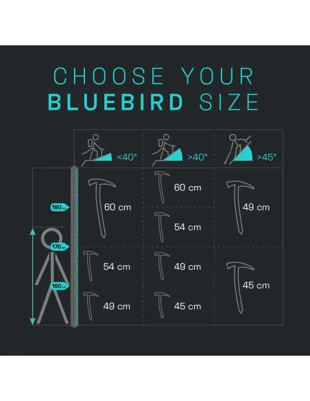 Ice axe Blue Ice Bluebird 54cm