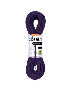 Rope Beal Joker Unicore 9,1mm Dry Cover Purple 50m