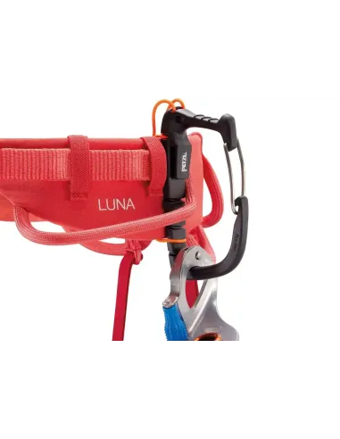 Climbing harness Petzl Luna Coral Red