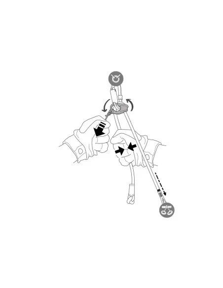 Lonża Petzl Dual Connect Adjust