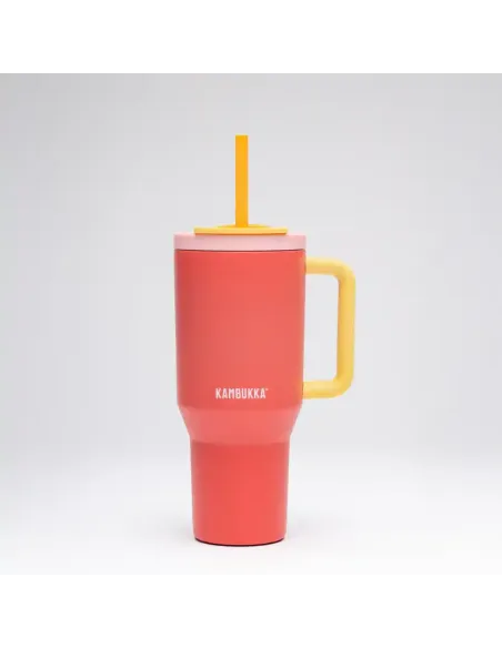 Thermal mug Kambukka Rio 950 ml Pink Papaya