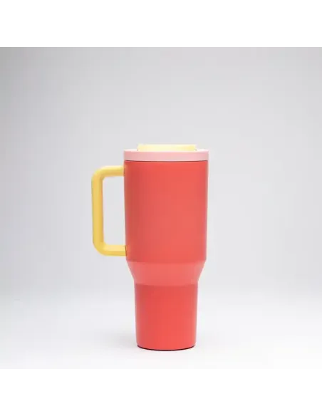 Thermal mug Kambukka Rio 950 ml Pink Papaya
