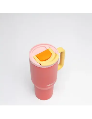 Thermal mug Kambukka Rio 950 ml Pink Papaya