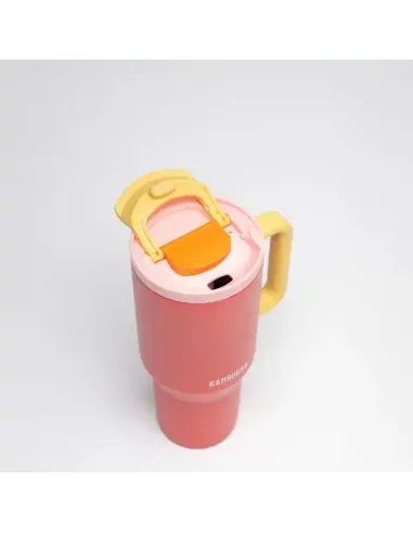 Thermal mug Kambukka Rio 950 ml Pink Papaya