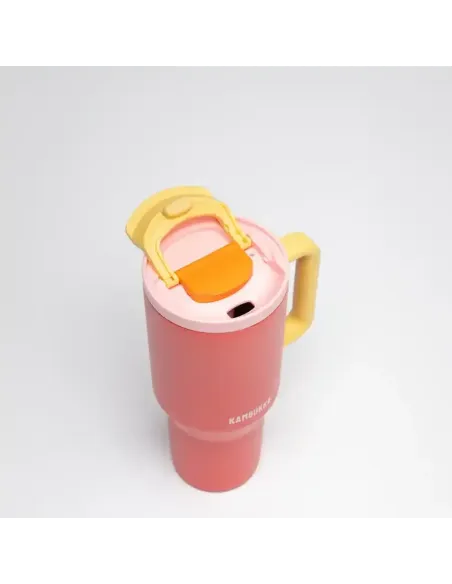 Thermal mug Kambukka Rio 950 ml Pink Papaya