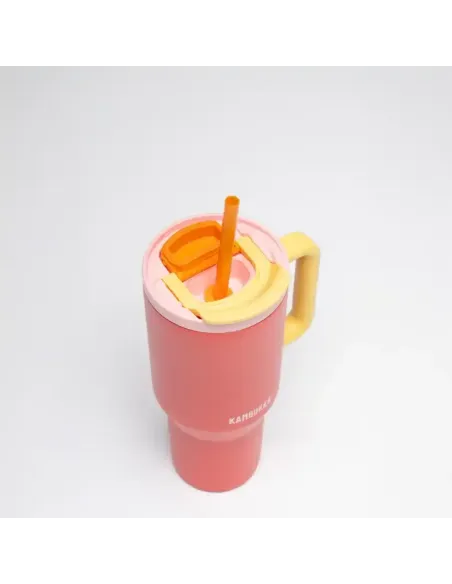Thermal mug Kambukka Rio 950 ml Pink Papaya