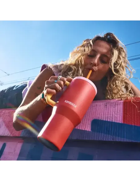 Thermal mug Kambukka Rio 950 ml Pink Papaya