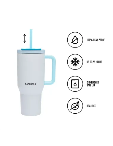 Kubek termiczny Kambukka Rio 950 ml Frosty Coconut