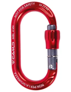 Karabinek pomocniczy Camp Ekto Lock Red