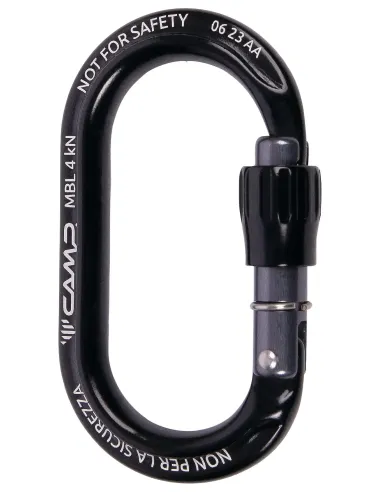 Karabinek pomocniczy Camp Ekto Lock Black
