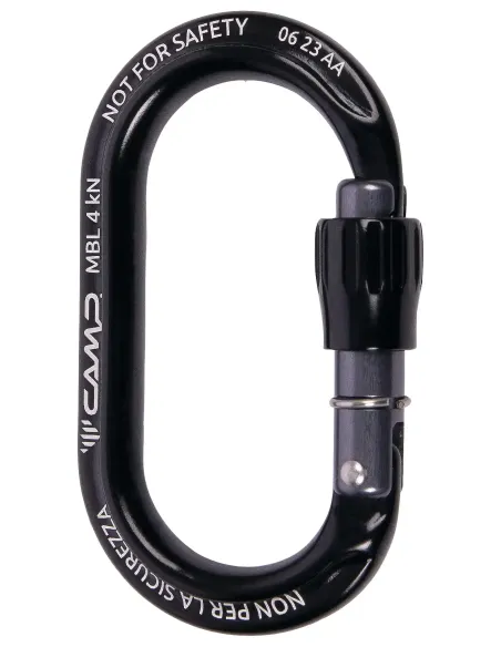 Karabinek pomocniczy Camp Ekto Lock Black