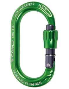 Karabinek pomocniczy Camp Ekto Lock Green