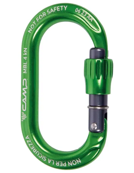 Accessory carabiner Camp Ekto Lock Green