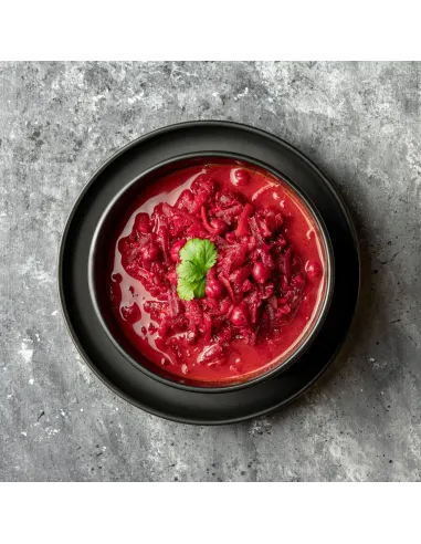 Soup Zakręcone Słoiki Beetroot soup with chickpeas 540ml