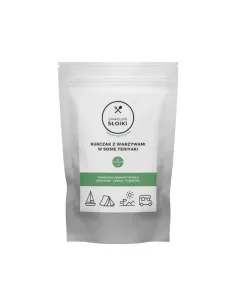 Danie obiadowe Zakręcone Słoiki Kurczak z warzywami w sosie teriyaki 540ml
