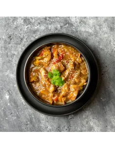 Danie obiadowe Zakręcone Słoiki Kurczak z warzywami w sosie teriyaki 540ml 2