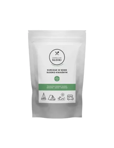 Danie obiadowe Zakręcone Słoiki Kurczak w sosie słodko-kwaśnym 900ml