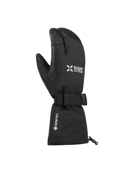 Rękawiczki Mammut Eiger Nordwand Warm 3-Finger Glove Black