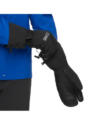 Rękawiczki Mammut Eiger Nordwand Warm 3-Finger Glove Black