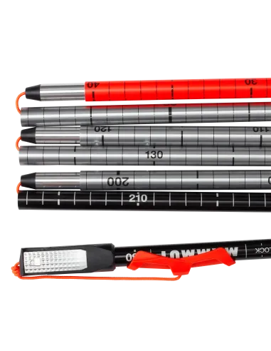 Avalanche probe Mammut Probe 280 Speed Lock Vibrant Orange