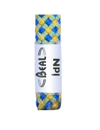 Climbing rope Beal Booster 9,7mm Dry Cover Green 60m