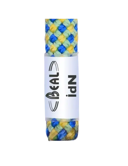 Climbing rope Beal Booster 9,7mm Dry Cover Green 60m