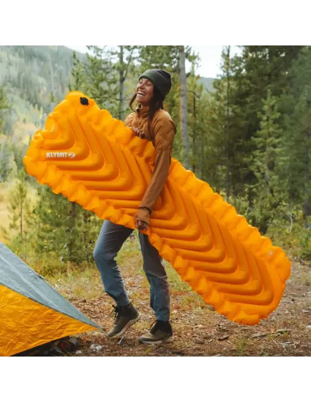 Sleeping Pad Klymit Insulated Static V2 Saffron