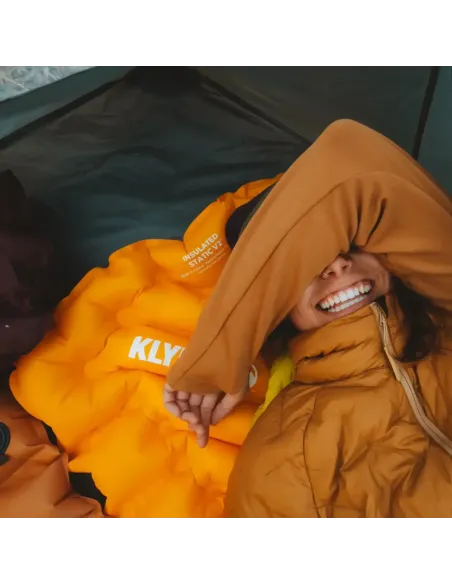 Sleeping Pad Klymit Insulated Static V2 Saffron