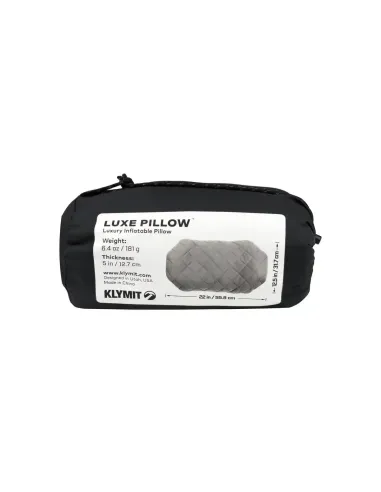 Poduszka Klymit Luxe Camping Pillow