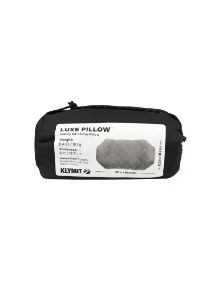 Poduszka Klymit Luxe Camping Pillow