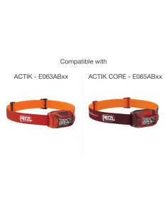 Reflective spare headband for Petzl Tikkina/Tikka/Actik 2