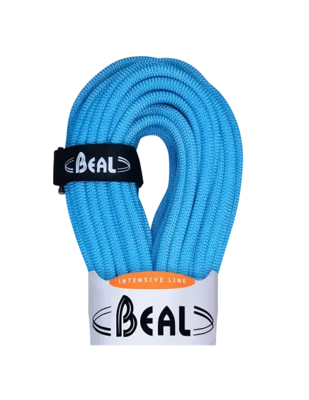 Climbing rope Beal Joker Unicore 9,1mm Dry Cover Blue 70m