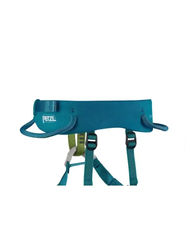 Childrens climbing harness Petzl Macchu Atlantic Blue