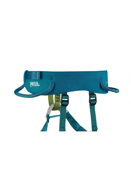 Childrens climbing harness Petzl Macchu Atlantic Blue