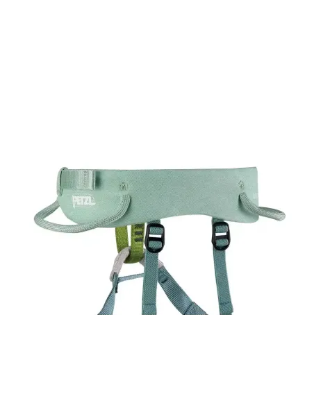 Dziecięca uprząż wspinaczkowa Petzl Macchu Jade Green
