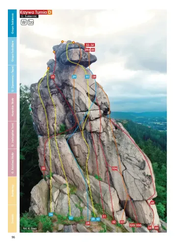 Przewodnik wspinaczkowy Góry Sokole (wyd. 6)