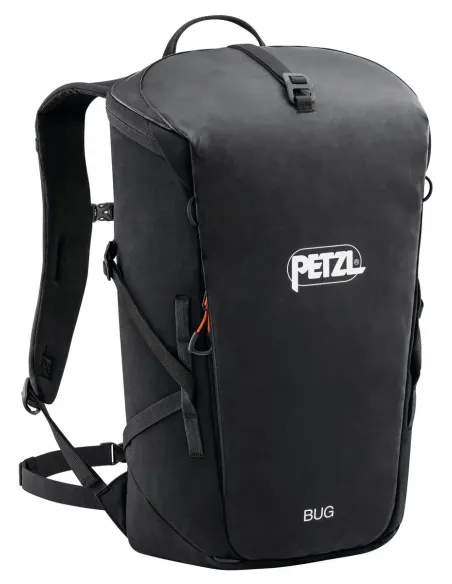 Climbing backpack Petzl Bug Black 18L