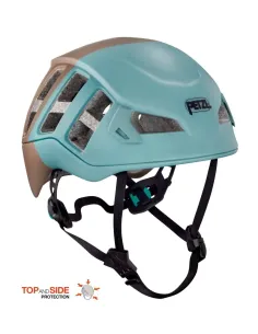 Kask wspinaczkowy Petzl Meteor Smoked Blue/Brown