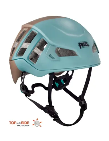 Kask wspinaczkowy Petzl Meteor Smoked Blue/Brown